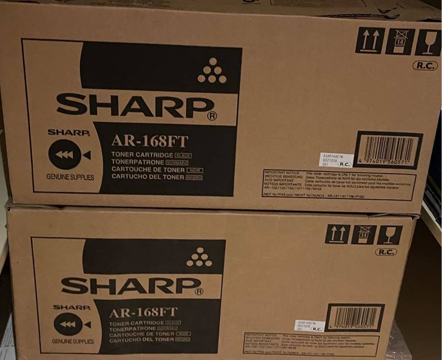 Sharp AR-122E N + 2 sharp cartridges valued at R13,000 up for grabs. Please read description.