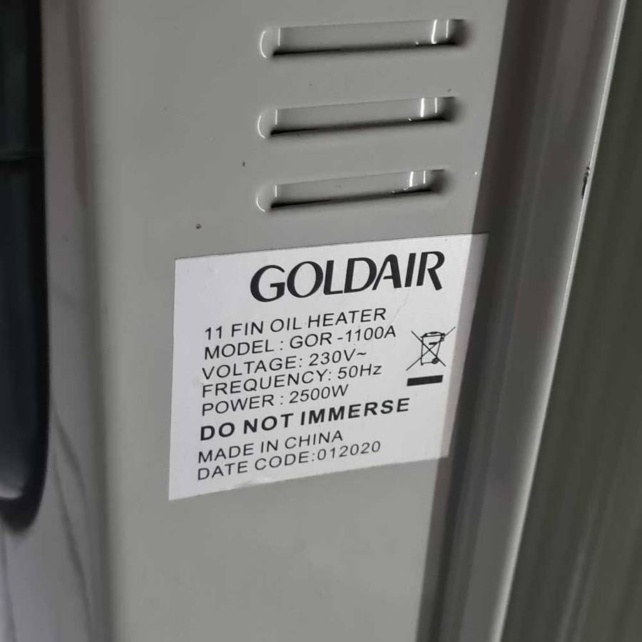 Goldair - Oil Radiator Heater - 11 Fin. Winter is here