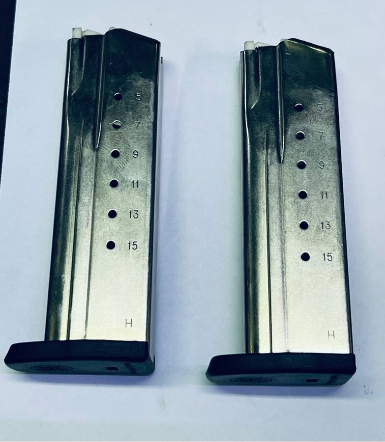 X2 Smith & Wesson 9mm magazines