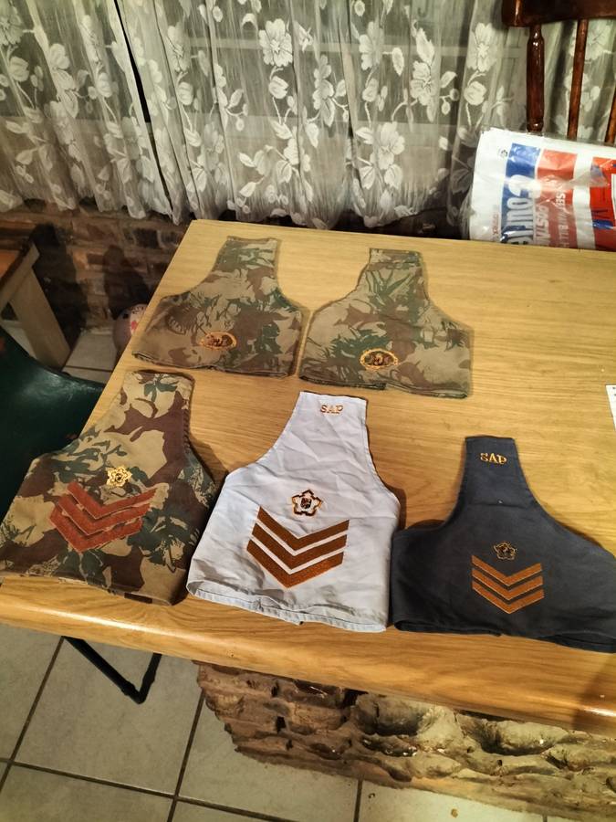 Mixed LOT Old SAP Ranks (5x Items)