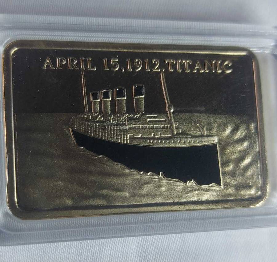 Titanic 15 April 1912 Medal