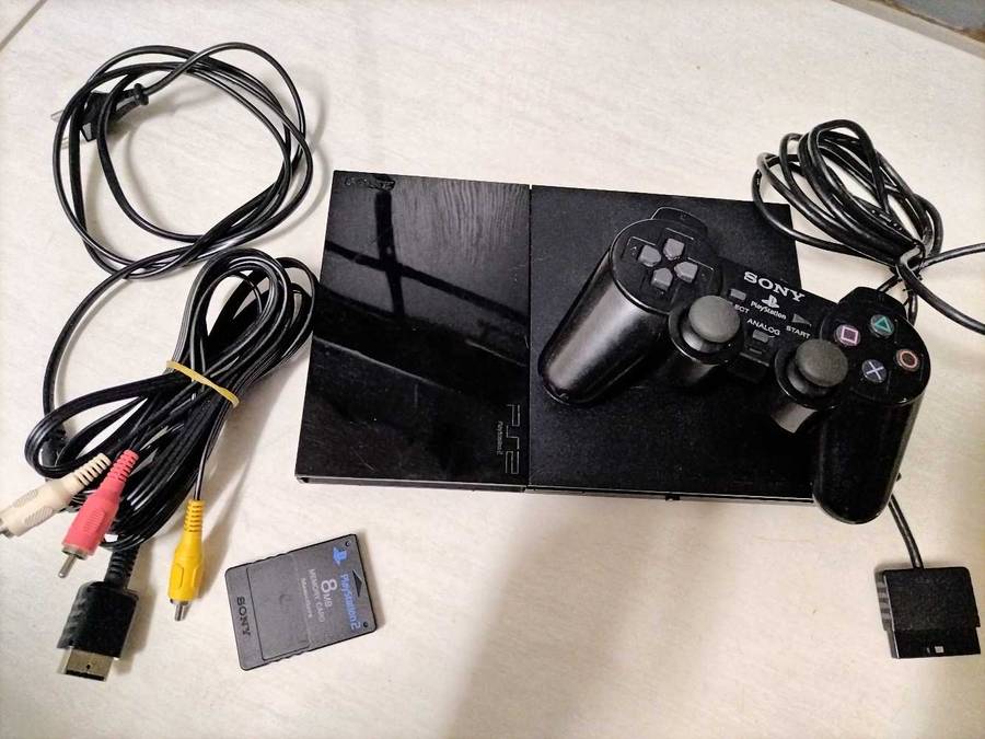 Ps2 slim black 9000
