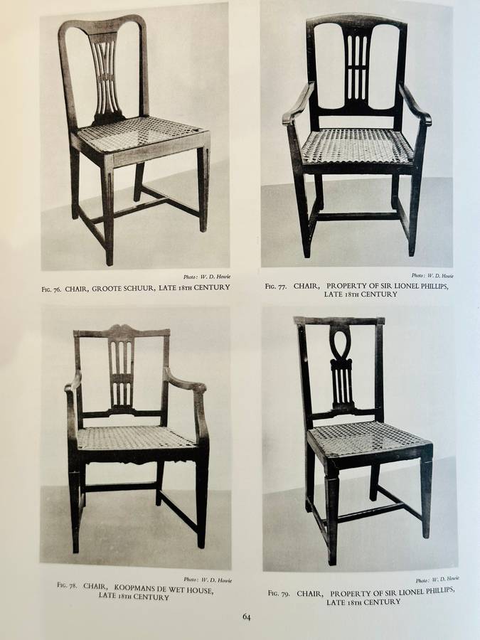 Eighteenth Century Furniture in South Africa  G. E. Pearse 1960