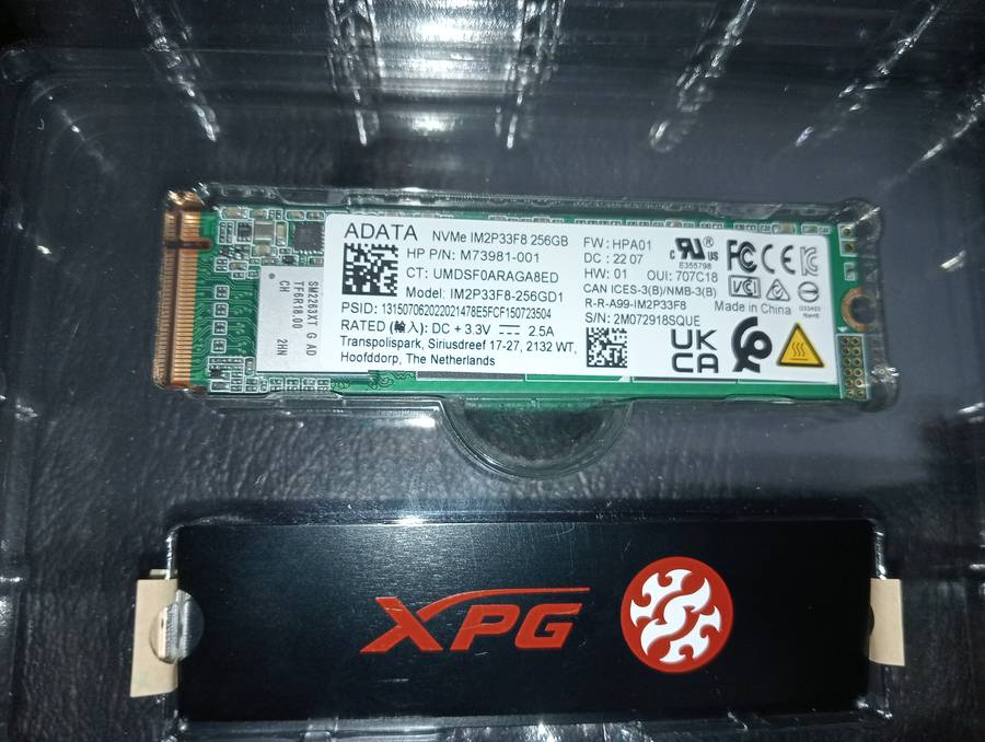 20 x 256gb Nvme drives.  Removed from new laptops