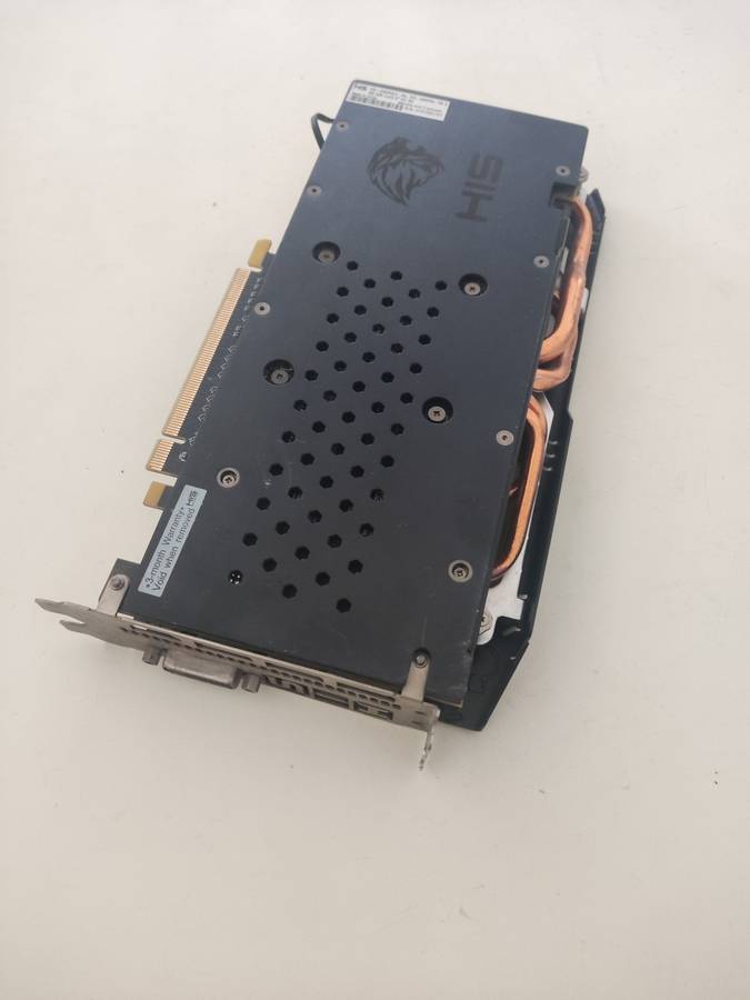 HIS IceQ X2 RX580 8GB Graphics card**Smaller Fans so Overheating**