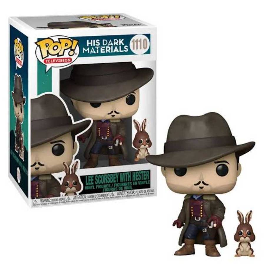 Lee Scoresby with Hester Funko Pop - His Dark Materials