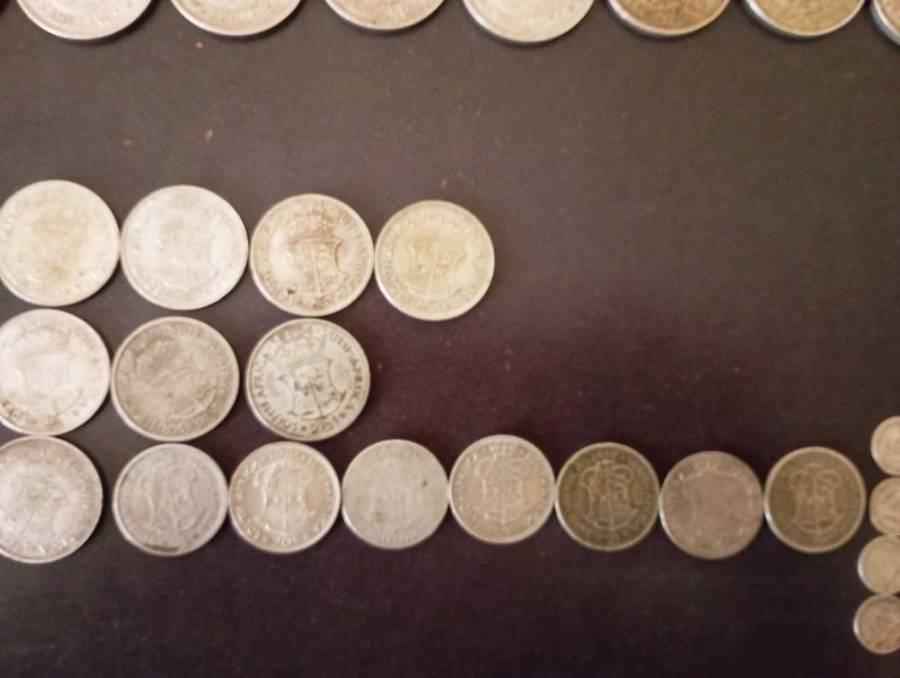 Silver coin lot