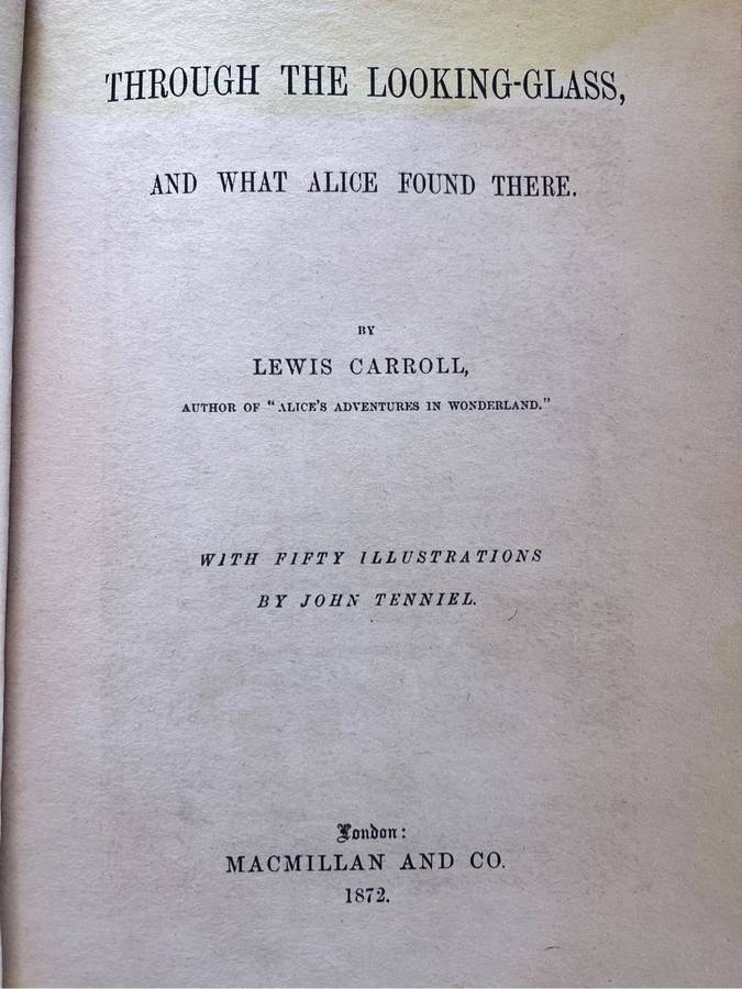Through the looking-glass - Lewis Carroll (1998)