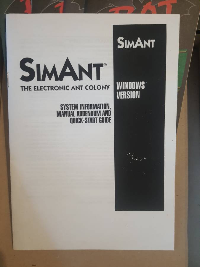 Sim Ant - Floppy Disc PC Game