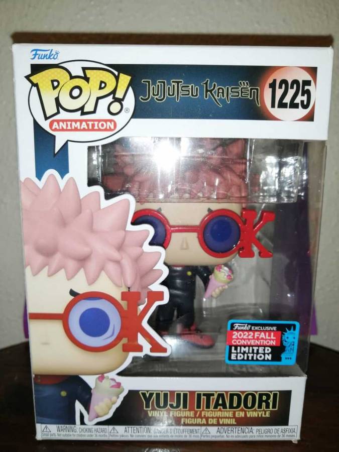 Yuji itadori limited edition funko pop jujutsu kaisen