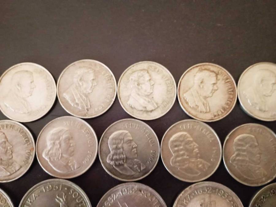 Silver coin lot