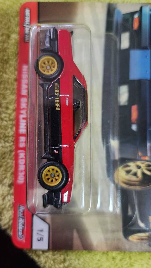 Hotwheels JapanHistorics Skyline RS (KDR30)