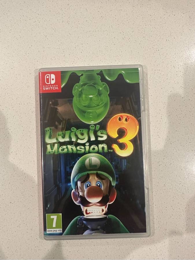 Luigis Mansion 3 for Nintendo Switch Physical game