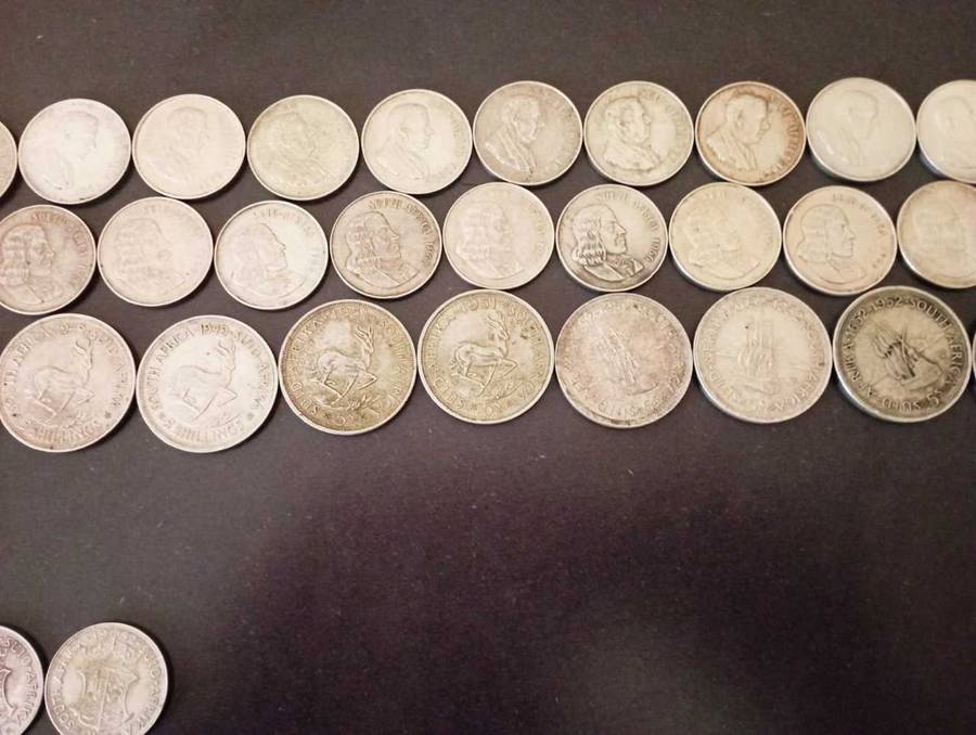 Silver coin lot