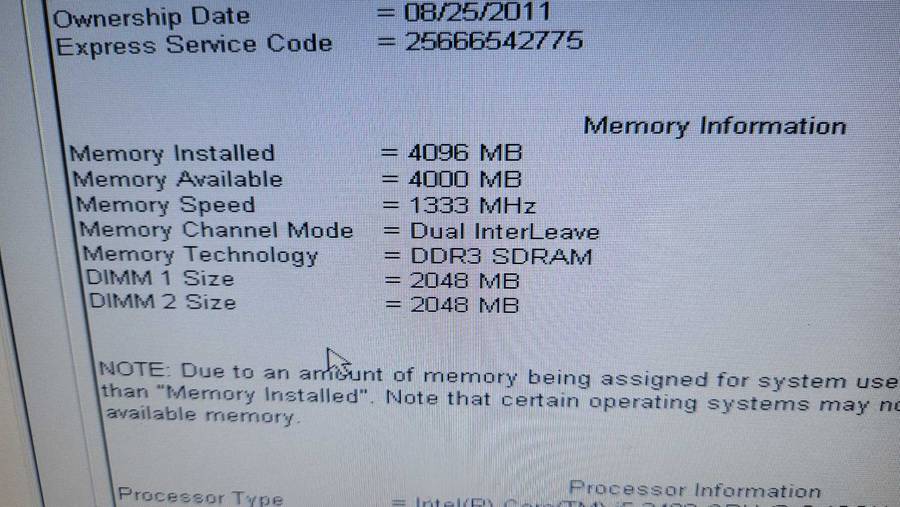 Dell Optiplex 390 - i5 , 4G RAM, 250G Hardrive
