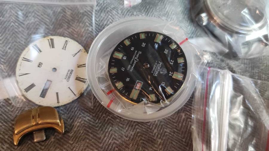 Watch parts mixed lot