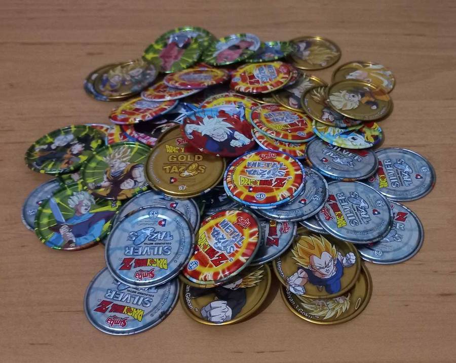73x DBZ Metal Tazos