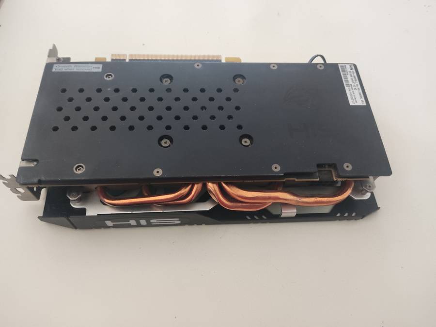 HIS IceQ X2 RX580 8GB Graphics card**Smaller Fans so Overheating**