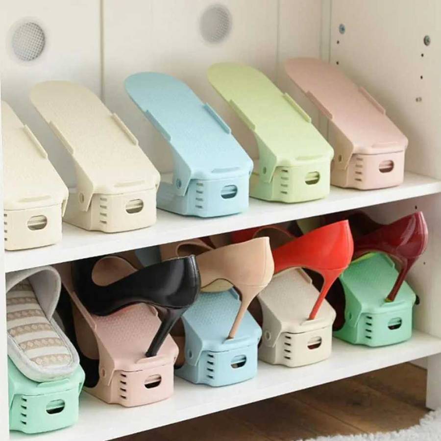Adjustable Shoe Organizer / Shoe Slots (read)