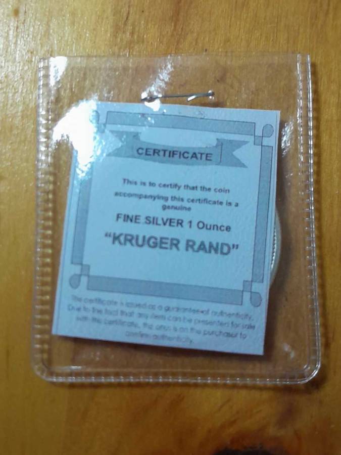 2021 1 oz Silver Krugerrand