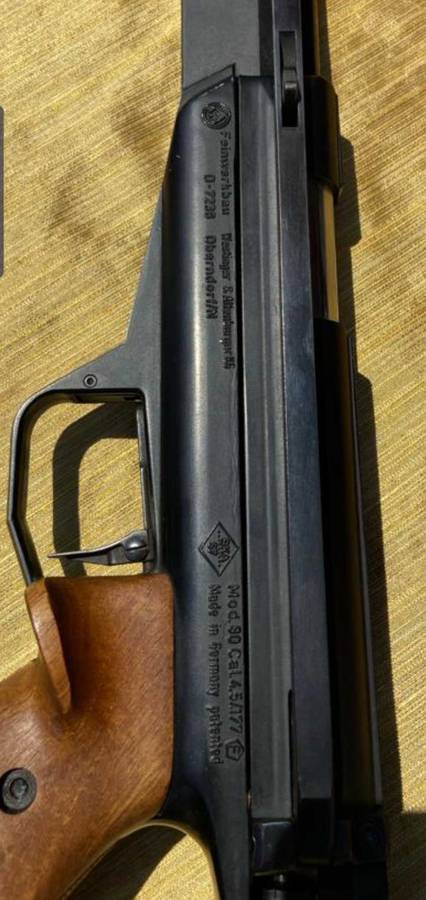 Feinwerkbau Model 80 Olympic air pistol Immaculate condition with case!!!