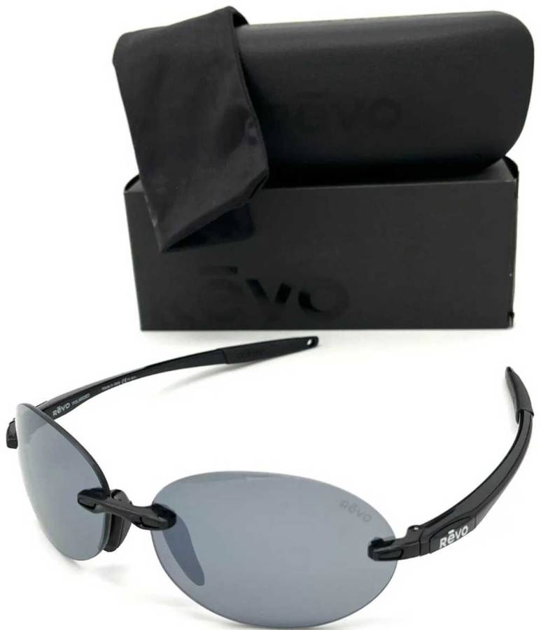 REVO DESCEND  RE1168 01 Shiny Black /Graphite 61mm Polarized Sunglasses