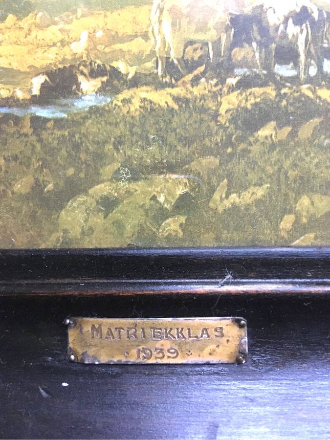 Tinus de Jongh dated 1938