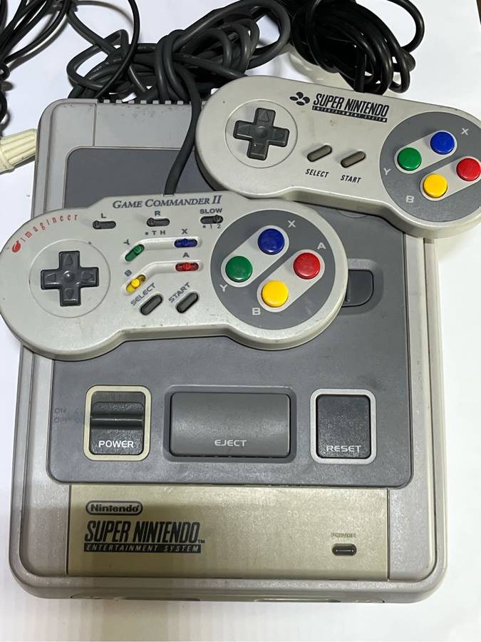 Super Nintendo gaming console