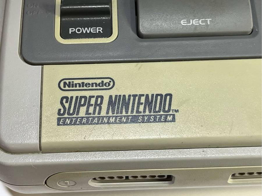 Super Nintendo gaming console