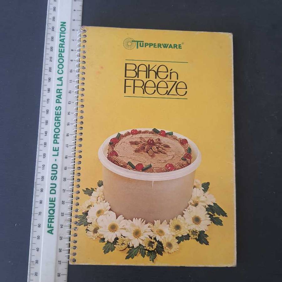 Tupperware bak en vries ,bake n freeze book in English and afrikaans