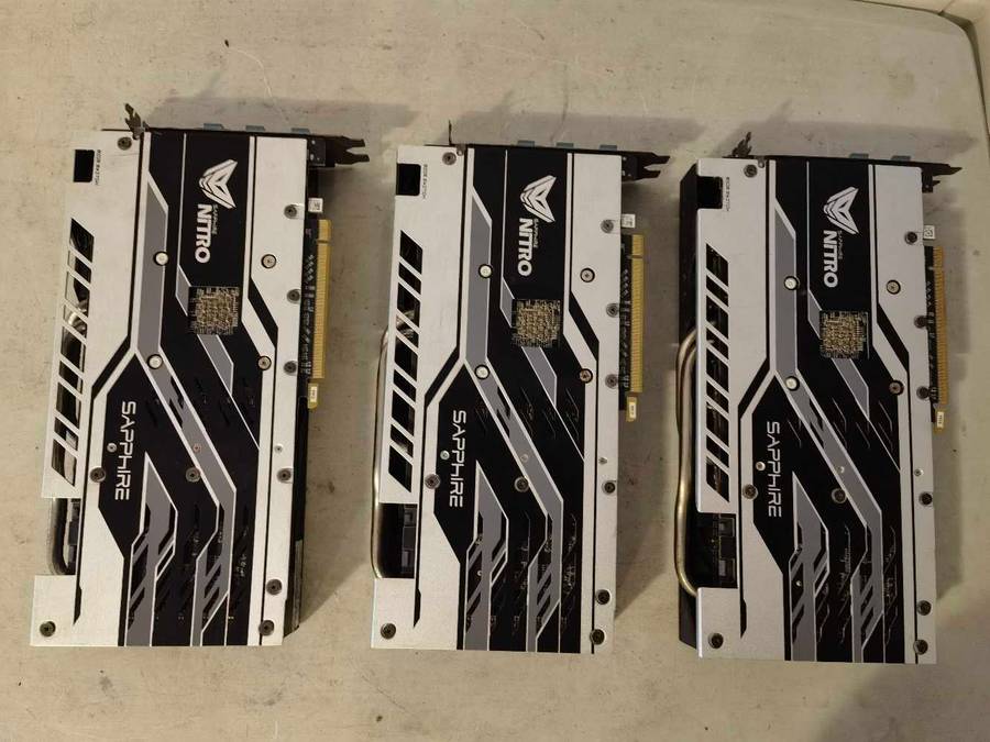 Sapphire RX570 4GB nitro graphics cards