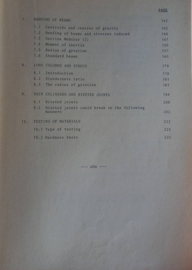 Strength of materials and structures N5
