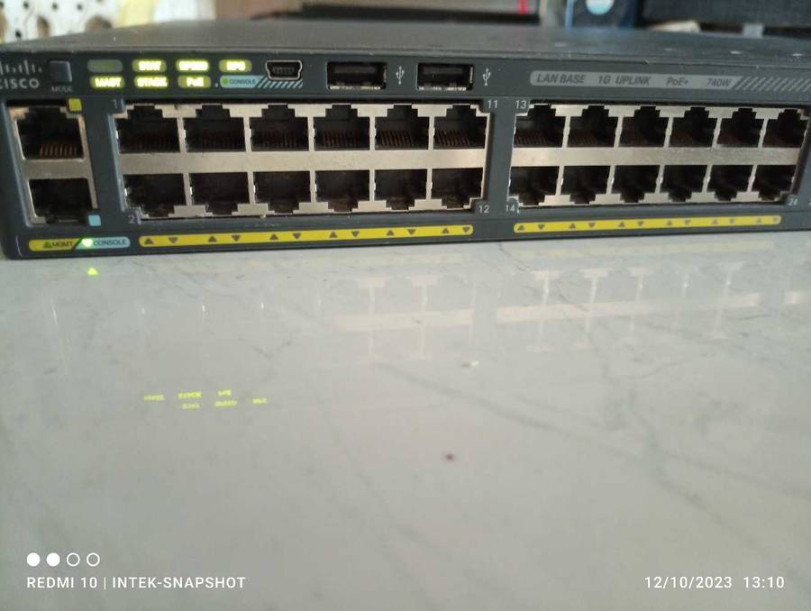 Cisco WS-C2960X-48LPS-POE Switch