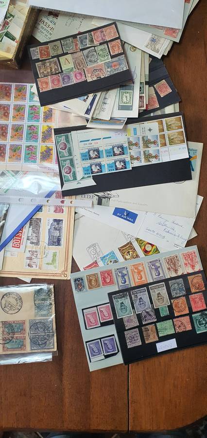 Charity box of mixed items as received 26cm x 55cm x 36cm