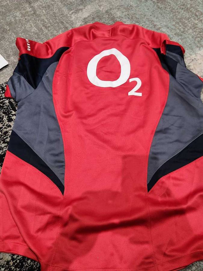 England Rugby - Training Jersey worn by Phil Vickery (Captain) - XXL