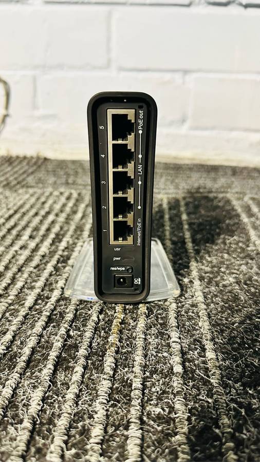 Mikrotik HAP Ac Lite Tower Power Over Ethernet (PoE) Black