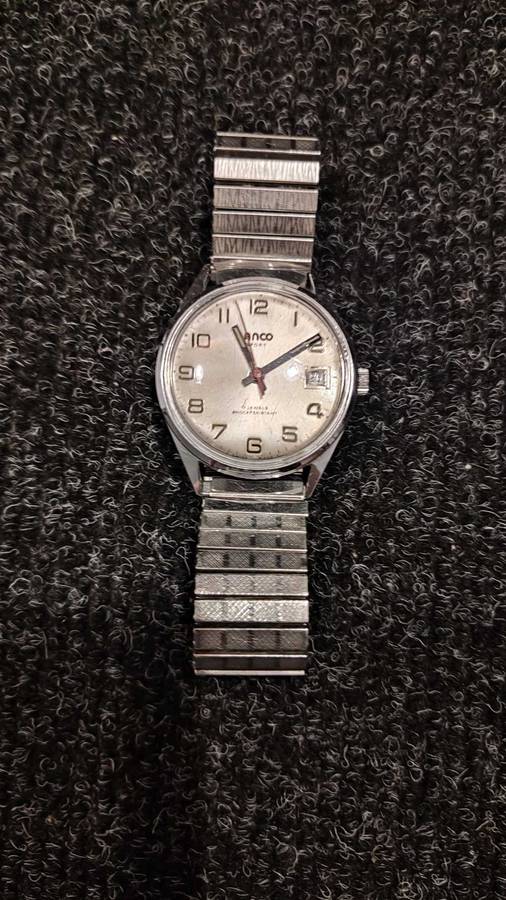 Vintage lanco mechanical watch