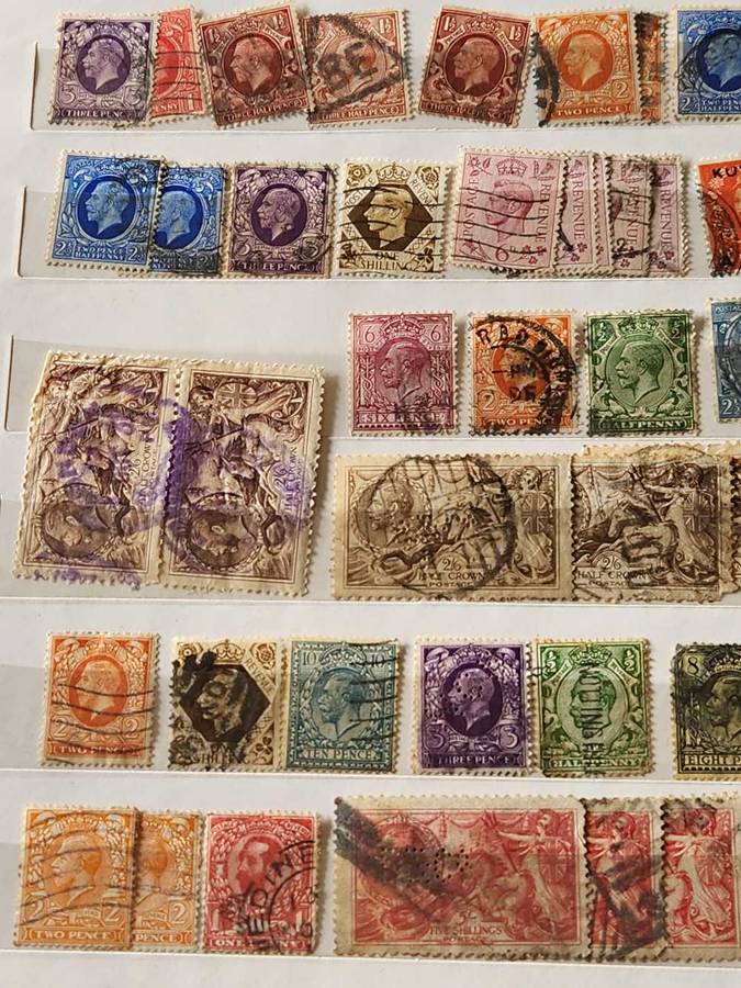 GB - HUGE Value selection in lovely A5 SunSun Stock book - 1 Stamp will pay for all this Treasure