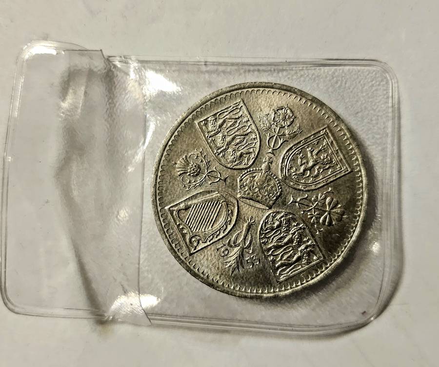 United Kingdom 5 shillings, 1953