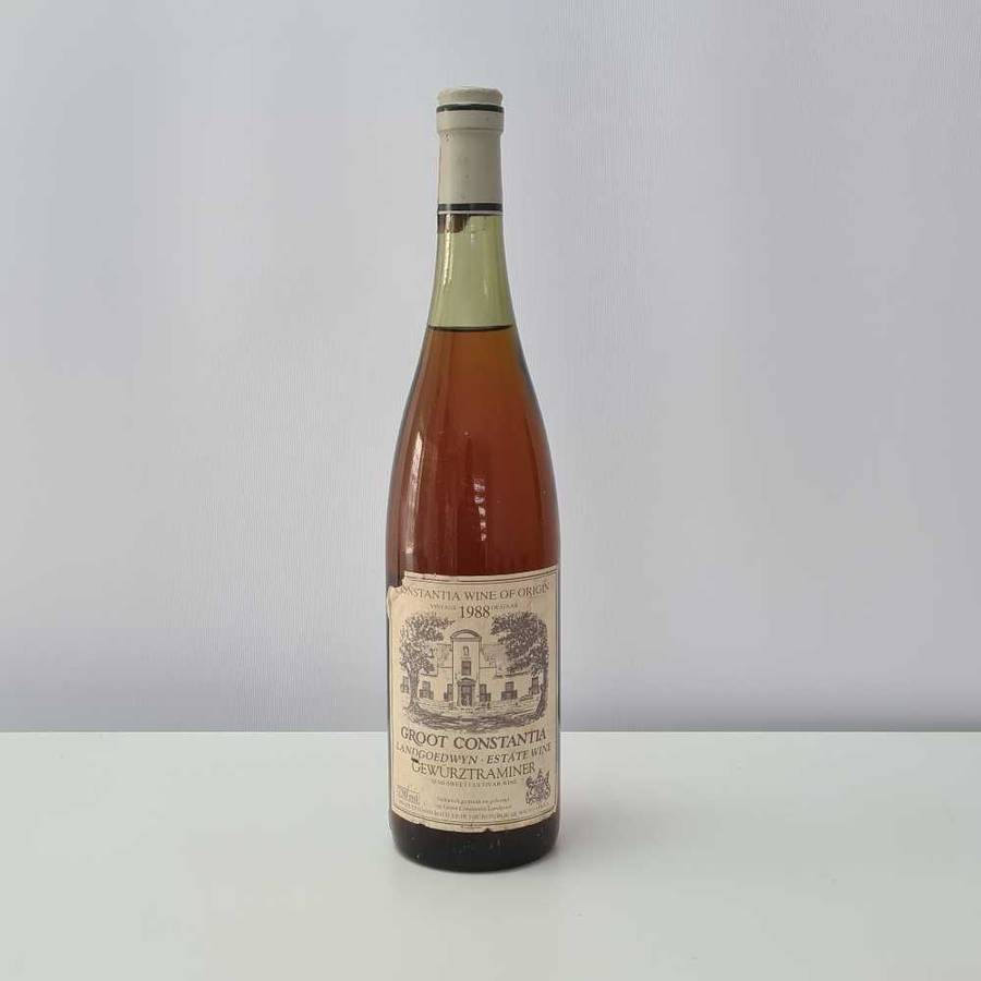 (Read) 1988  Groot Constantia vintage wines