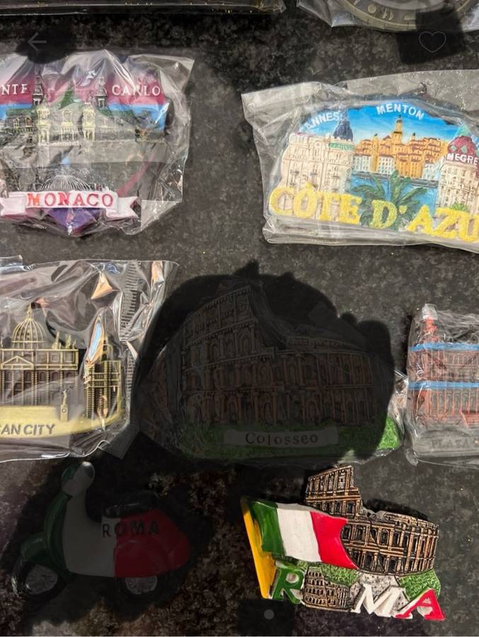 Fridge Magnet Souvenir - Country & City