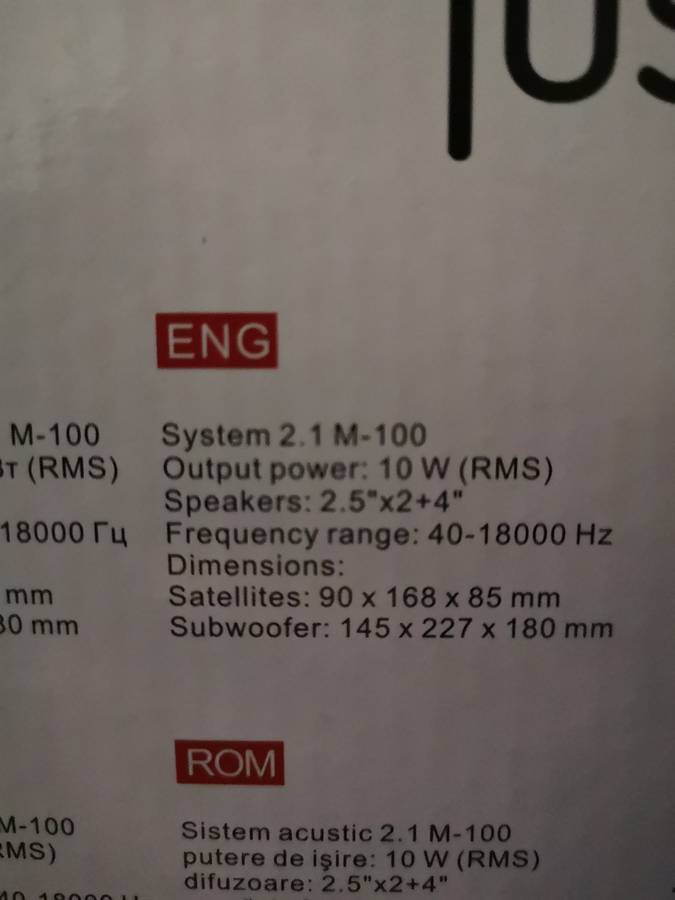 Mocrolab 2.1 speakers