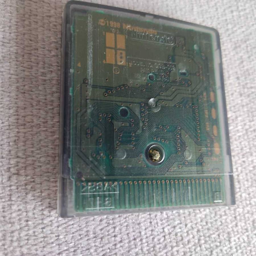Super Mario Bros Deluxe Gameboy color cartridge