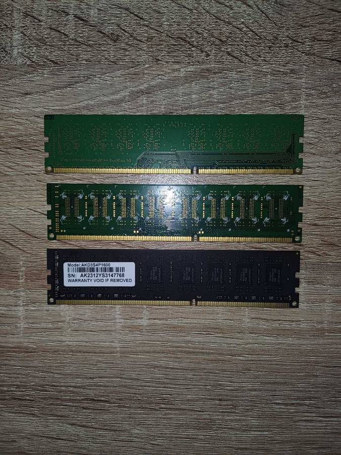 3X 4GB DDR3 DESKTOP RAM