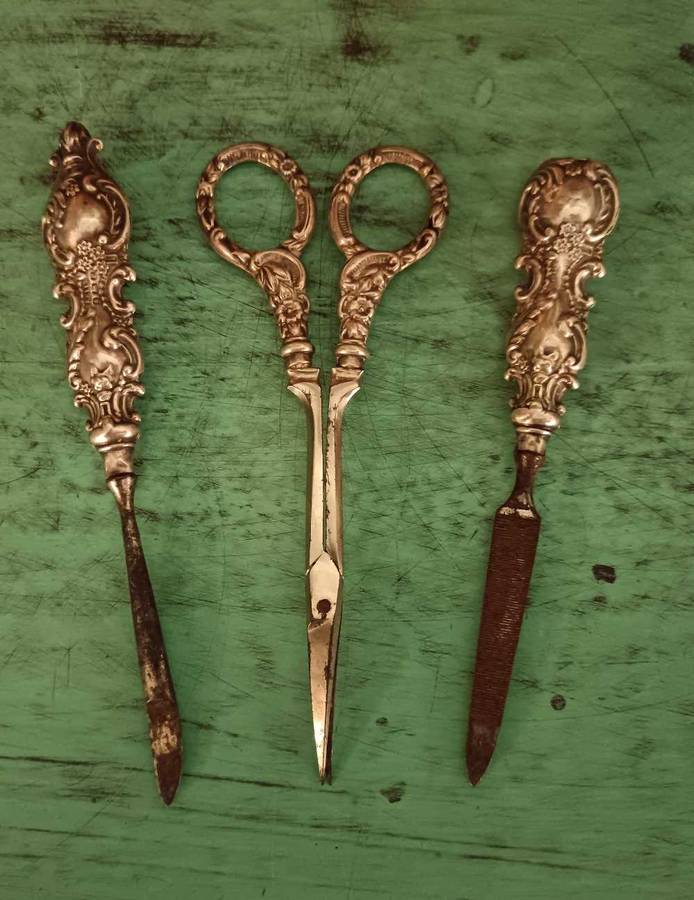 Silver Birmingham Manicure Set