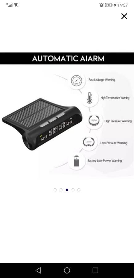 Tire pressure monitor