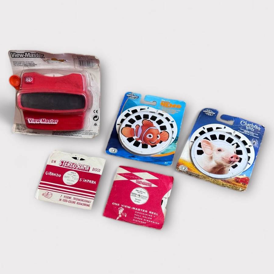 Vintage View-Master & Slides (Still Sealed)