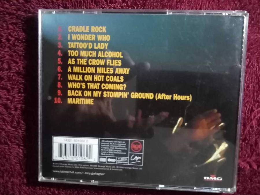 RORY GALLAGHER - IRISH TOUR