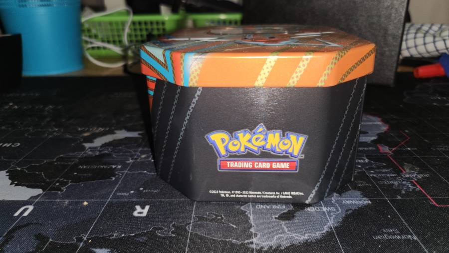 ORIGINAL POKEMON CARDS AUCTION TIN
