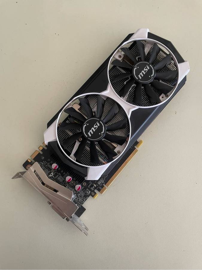 MSI GTX970 4GB GDDR5 Graphics Card**Has Issues**For parts or repair